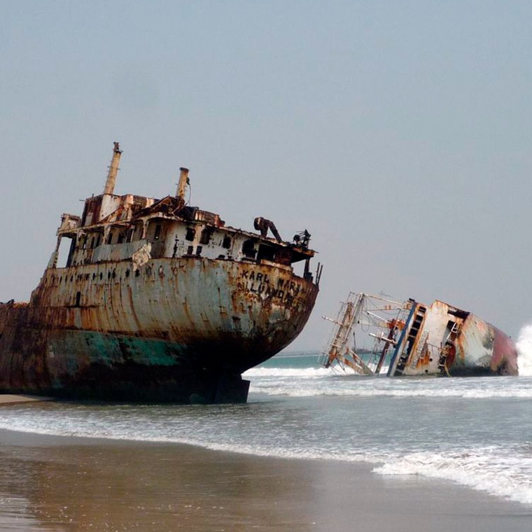 cementerios de barcos mas grandes del mundo