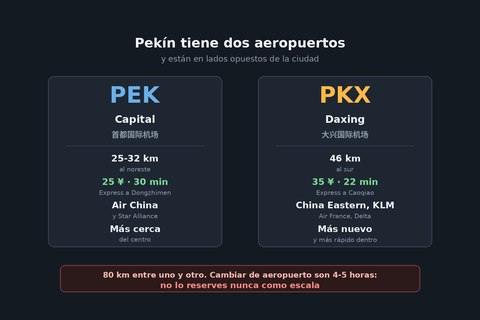aeropuertos de pekin