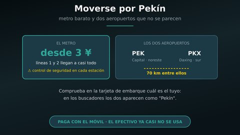 como moverse por pekin
