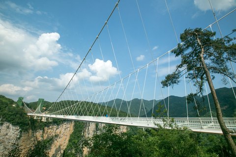 zhangjiajie puente cristal