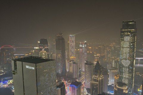 miradores chongqing vistas nocturnas