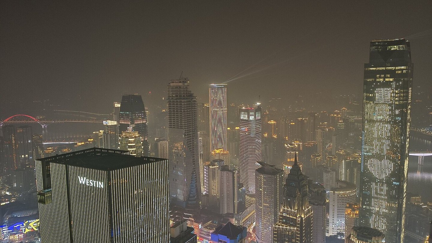 miradores chongqing vistas nocturnas