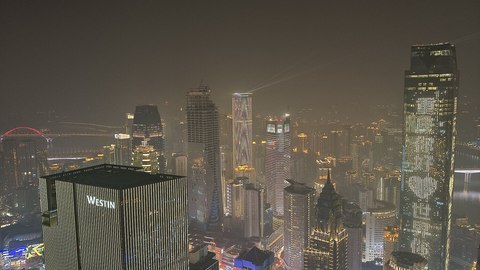 miradores chongqing vistas nocturnas