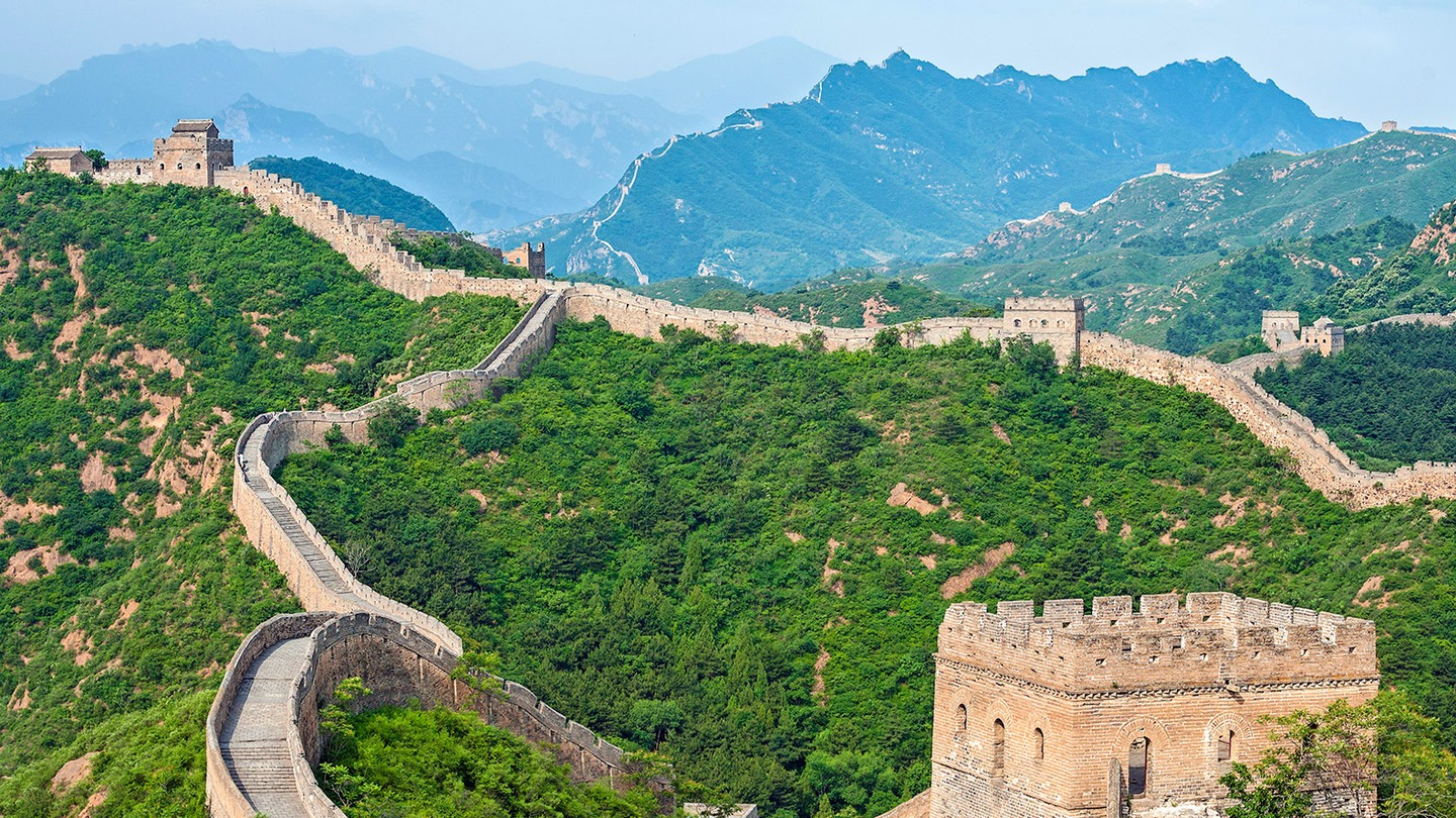 mito se ve la gran muralla de china desde el espacio