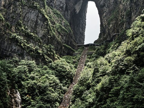 tianmen 999 escalones