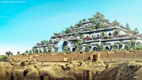 jardines colgantes de babilonia