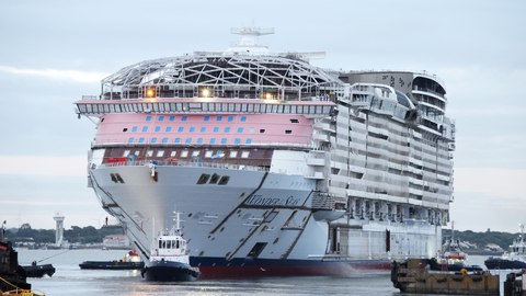 cuales son los cruceros mas grandes del mundo
