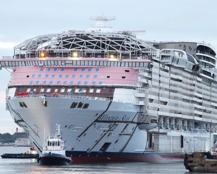 cuales son los cruceros mas grandes del mundo