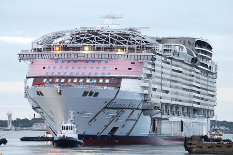 cuales son los cruceros mas grandes del mundo