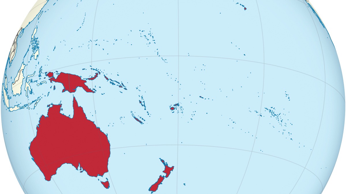 cuantos paises hay oceania