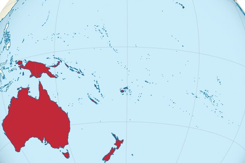 cuantos paises hay oceania