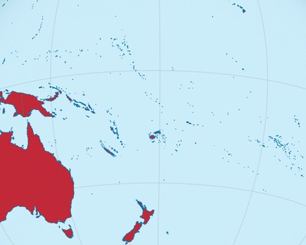 cuantos paises hay oceania