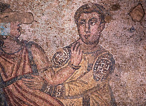esvasticas en mosaicos