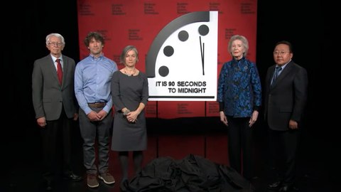 el reloj del apocalipsis doomsday clock