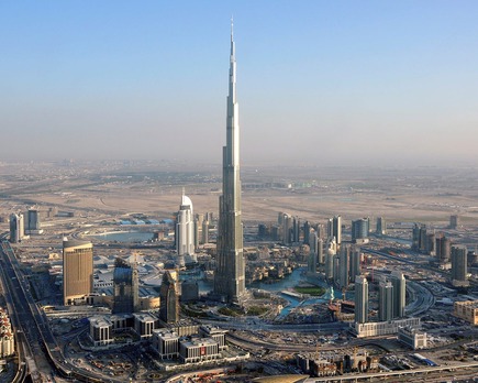 datos interesantes sobre el burj khalifa, el edificio más alto del mundo