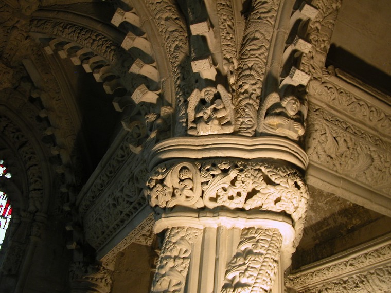 pilar del aprendiz capilla rosslyn