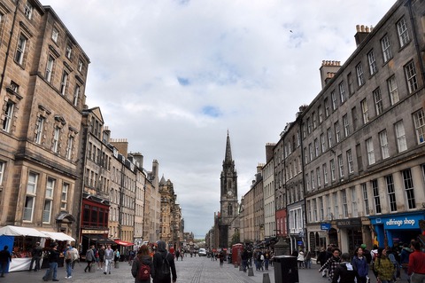 royal mile edimburgo escocia