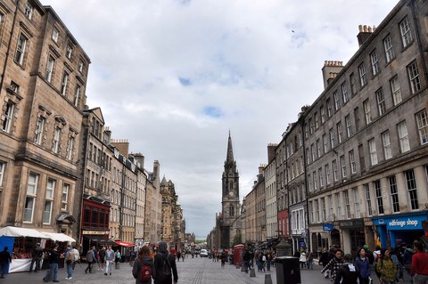 royal mile edimburgo escocia