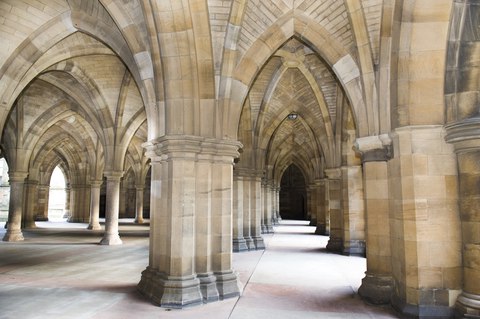 bobedas cloisters universidad glasgow escocia