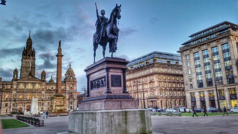 george square glasgow escocia
