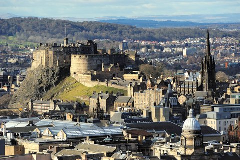 castillo de edimburgo escocia