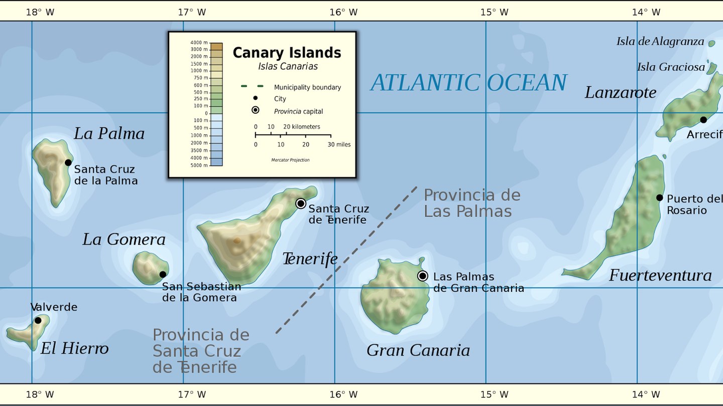 islas de las islas canarias