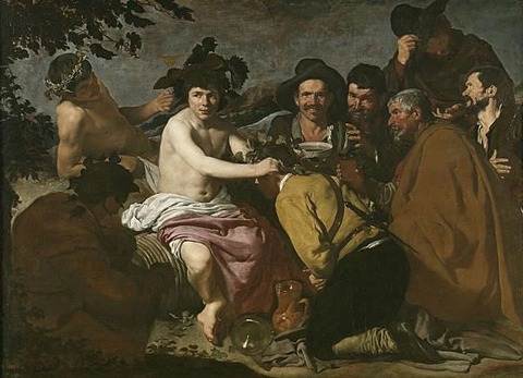 el triunfo de baco 1629 diego velazquez