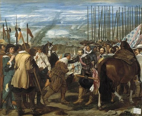 la rendicion de breda diego velazquez