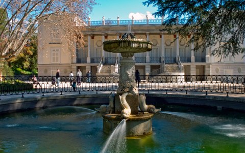 madrid jardin el capricho de la alameda de osuna palacio