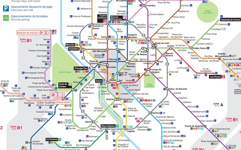 plano metro madrid
