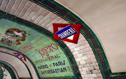 estacion de chamberi metro madrid