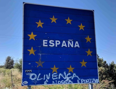 olivenza ciudad portuguesa en espana cartel