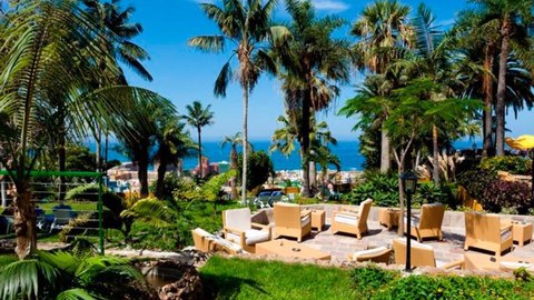 jardines del hotel tigaiga