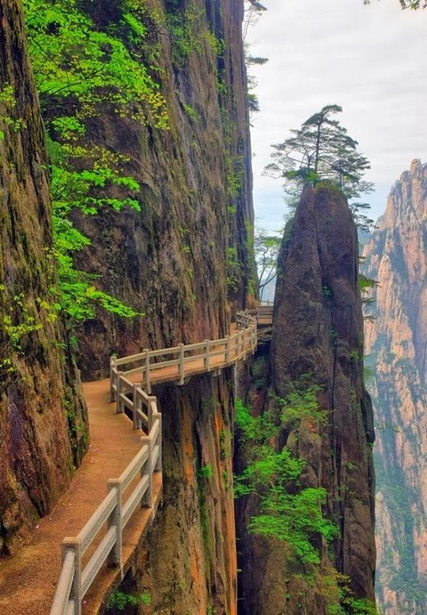 senderos huangshan