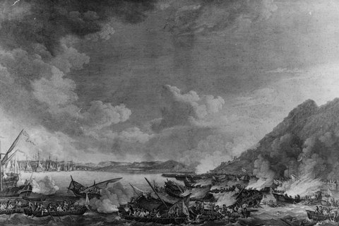 como el sitio de gibraltar ayudo a la independencia de estados unidos