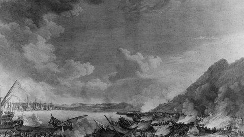 como el sitio de gibraltar ayudo a la independencia de estados unidos