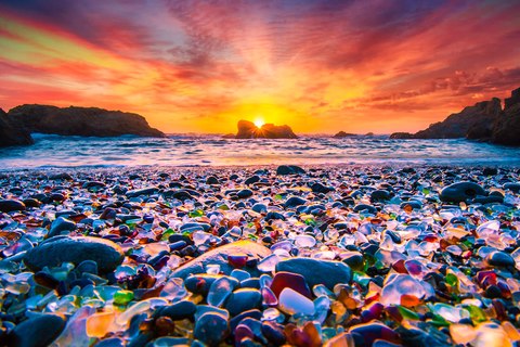 glass beach california