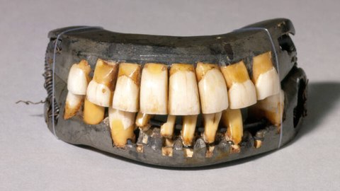 la historia de la dentadura de george washington