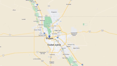 mapa el paso ciudad juarez