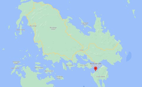 mapa lago barracuda