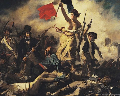 la libertad guiando al pueblo