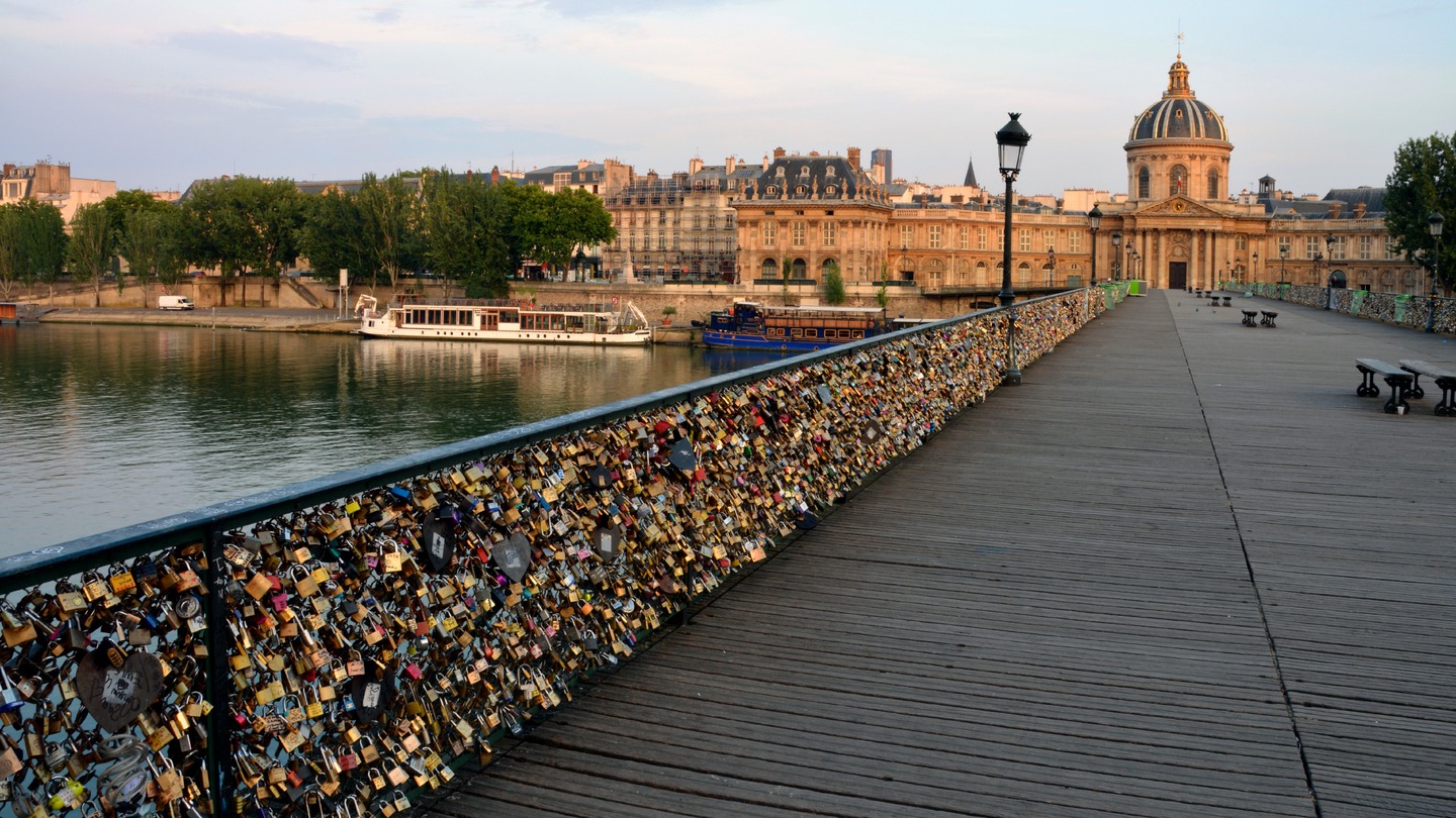 pont des arts paris candado amor