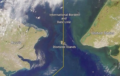 frontera estados unidos rusia