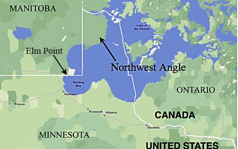 northwest angle