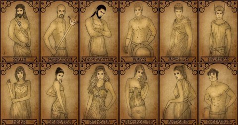 mitologia doce olimpicos