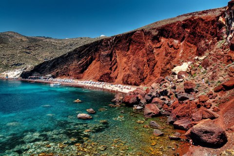 playas santorini