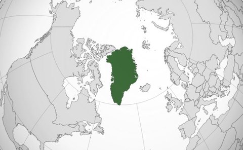 mapa groenlandia
