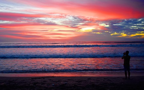 kuta bali atardacer
