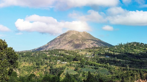 cómo subir al volcán activo de bali ( monte batur)