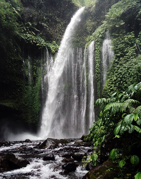 cascadas air terjun sendang gila